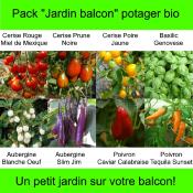 PLPACK2 | "Jardin balcon" potager bio | Précommande au magasin